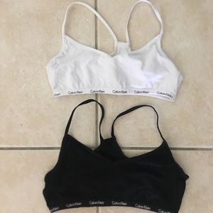 Calvin Klein Sports Bras (two)