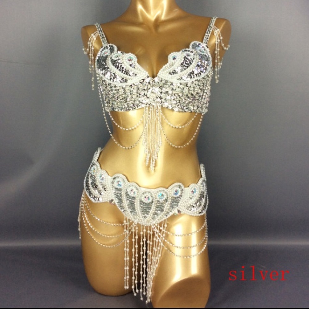 💎NWT 🎡EDC🌼 Custom Made Festival costume set💎