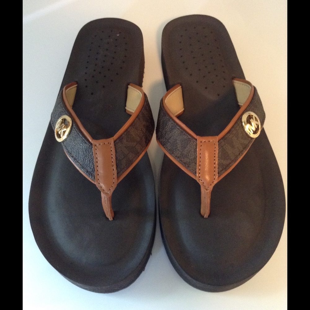 Michael Kors Gage Flip Flops