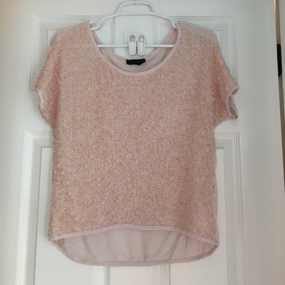 Sequined t shirt