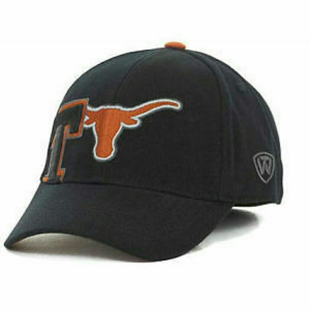 Texas Longhorns NCAA TOW Stretch Fitted Hat - Picture 2 of 3