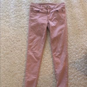 AE pink jeans size 8.