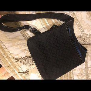 Faux Gucci Flat Backpack