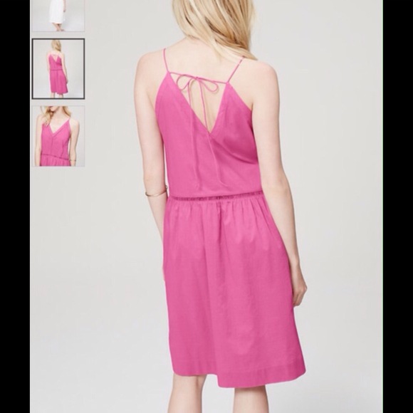 NWT White Ann Taylor LOFT Summer Dress XS - Picture 2 of 4