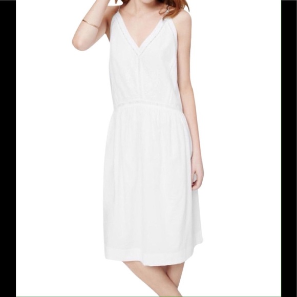 NWT White Ann Taylor LOFT Summer Dress XS - Picture 3 of 4
