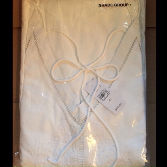 NWT White Ann Taylor LOFT Summer Dress XS - Picture 4 of 4