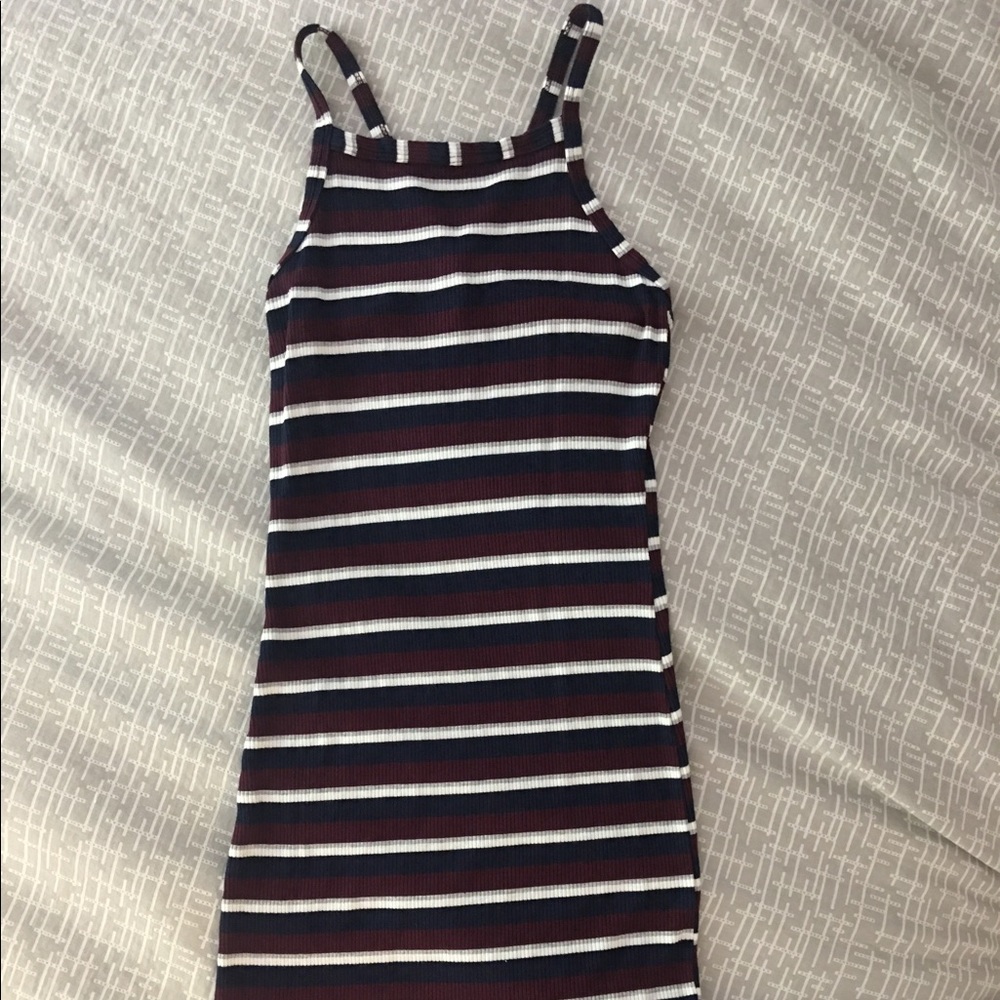 Charlotte Russe Striped BodyCon Dress