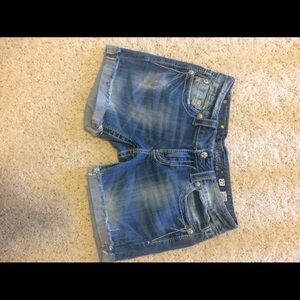 Miss Me size 27 mid shorts.