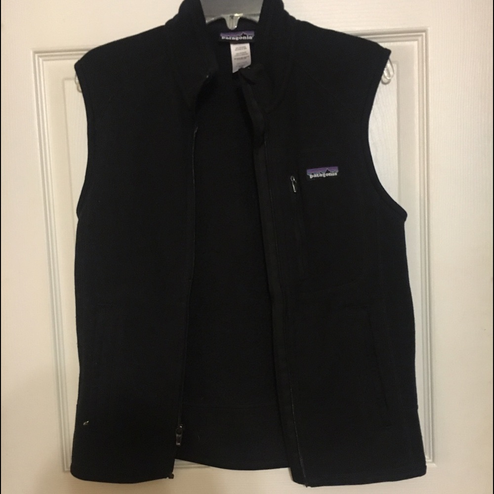 Black Patagonia vest