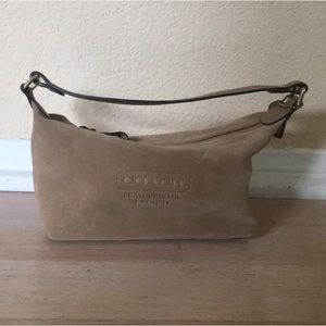 Coach suede purse