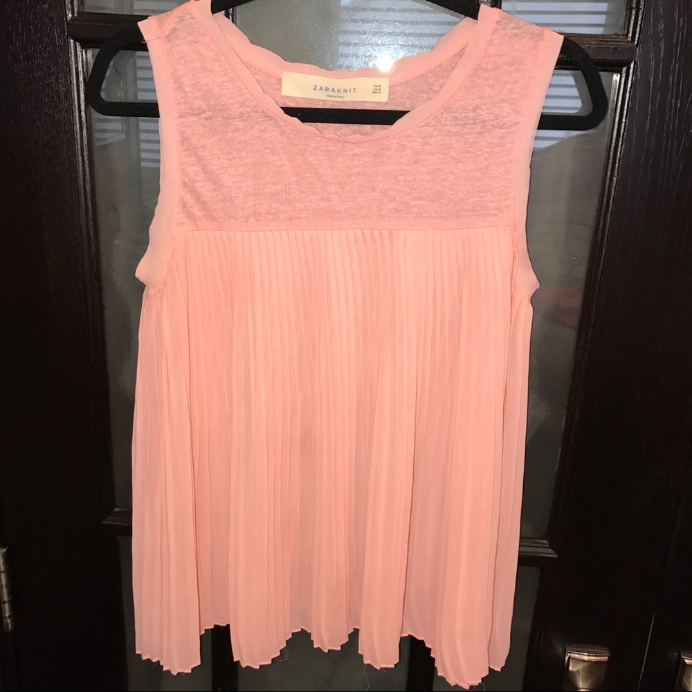 Light pink Zara top