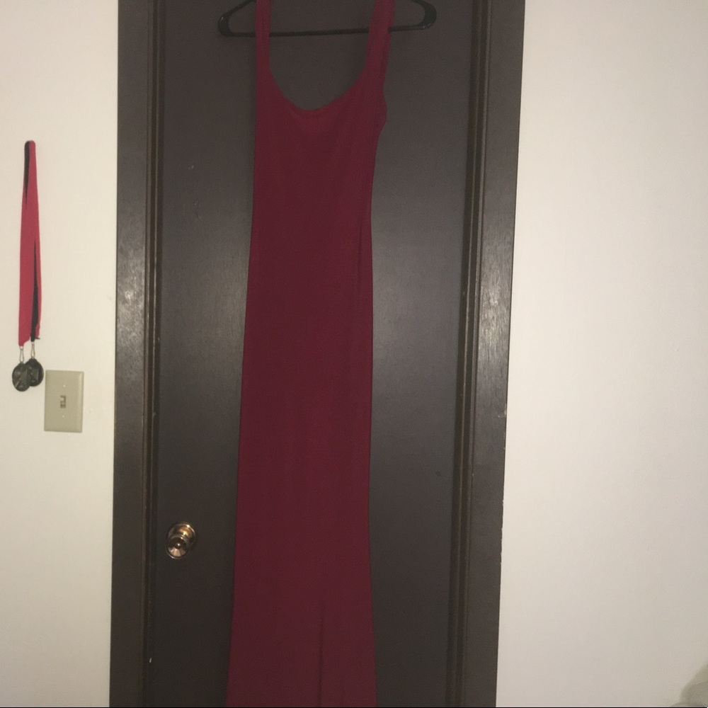 Backless Windsor dress