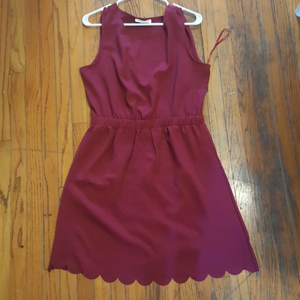 Burgundy stitch fix dress
