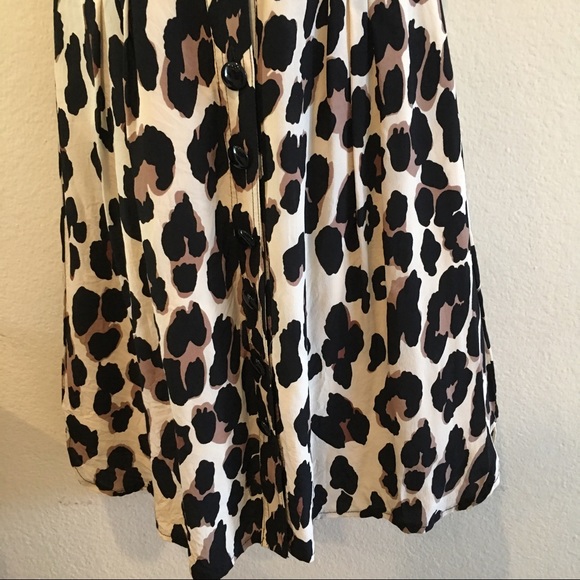 Nanette Lepore Silk Animal Print Dress - Picture 4 of 5