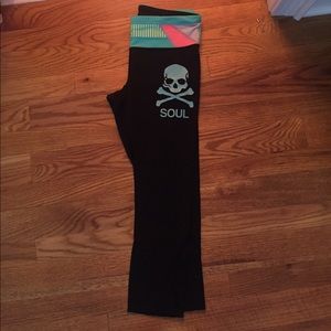 Lululemon soul cycle crops