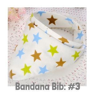 Bandana Bib For Baby (Stars)