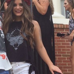 Kendall + Kylie open sides butterfly tank