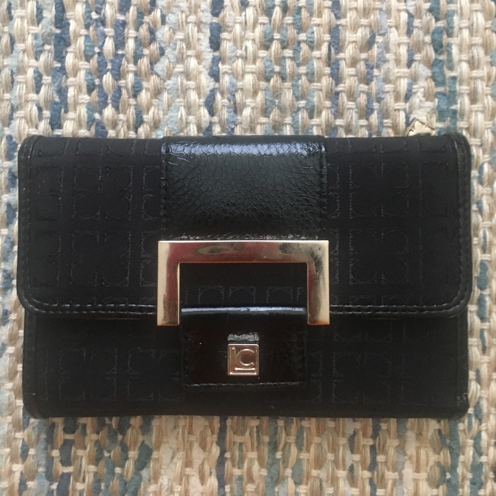 Black and silver wallet
