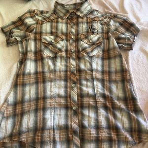 Harley Davidson button down