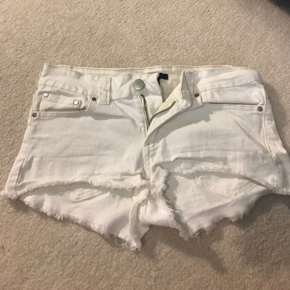 White shorts