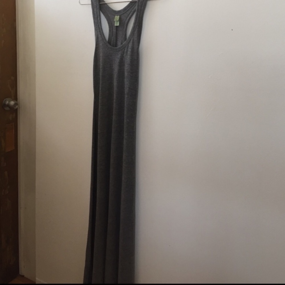 Alternative Apparel Eco Maxi Dress in Charcoal
