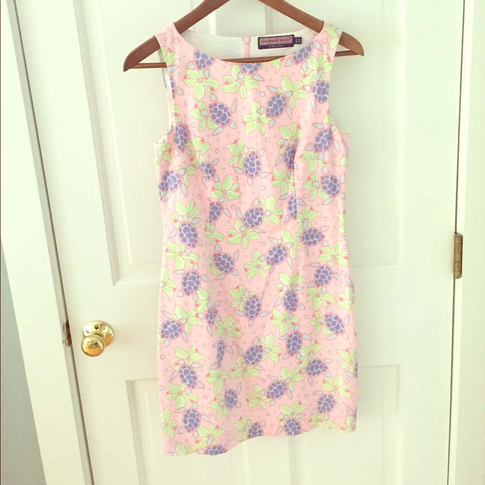 Vineyard Vines Sea Turtle Dress Sz 2