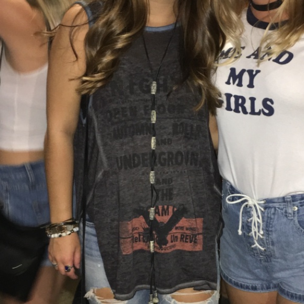 free people graphic tank