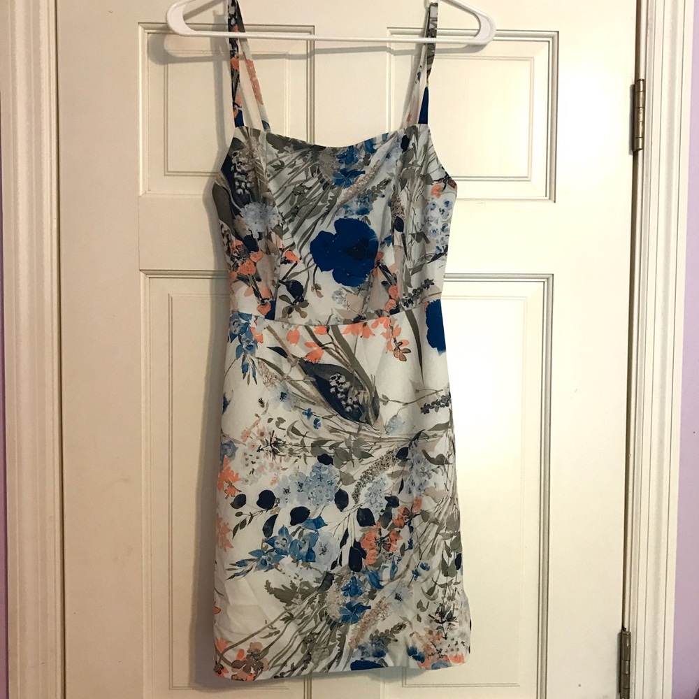 CAD floral dress