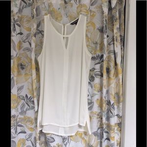 White Express Tank Top