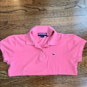 Vineyard Vines pink polo