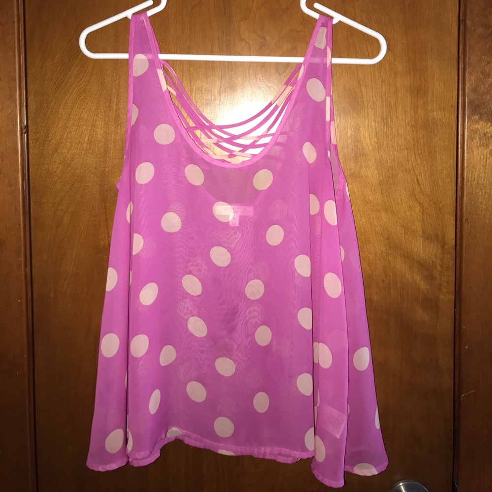 See through stewpot back blouse