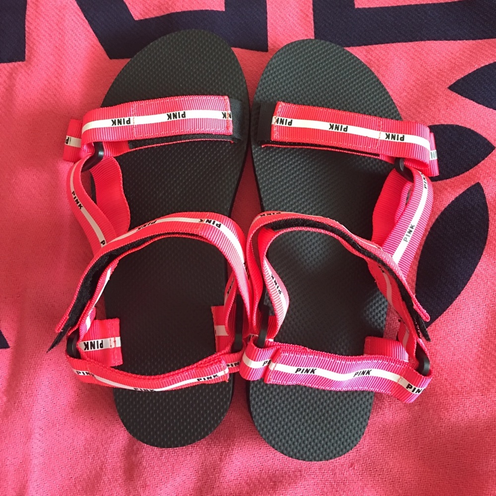 Pink sandals