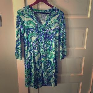 Lilly Pulitzer Button Sleeved Dress