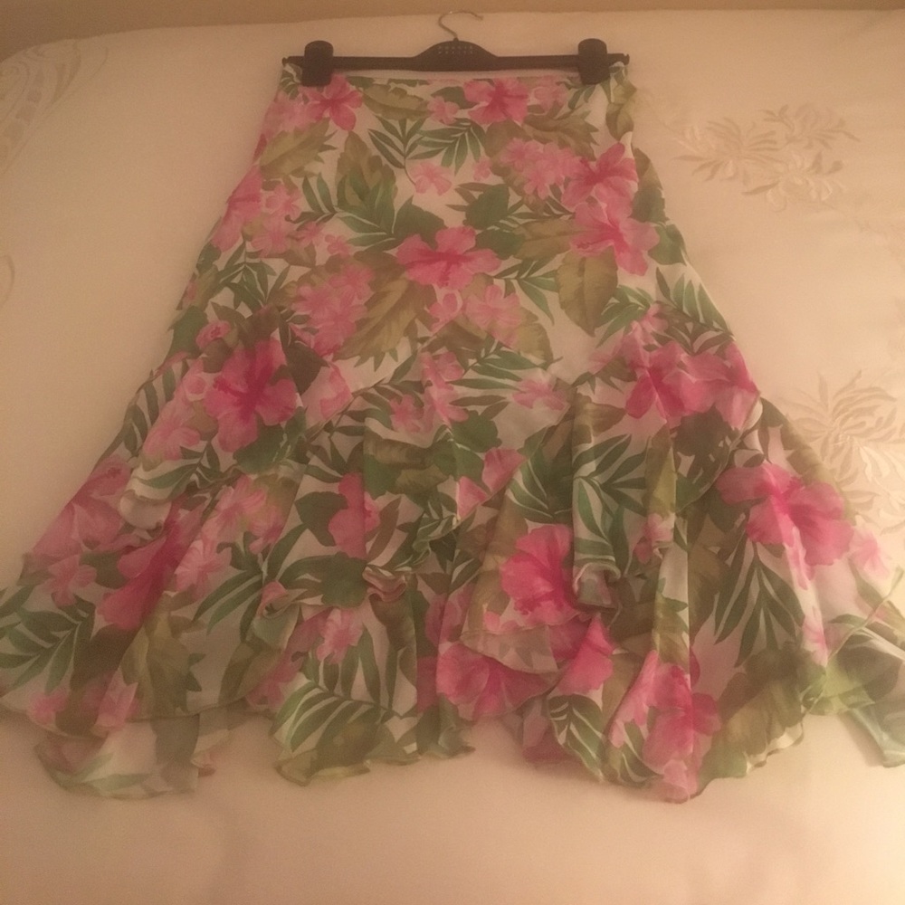 Summer Floral Skirt