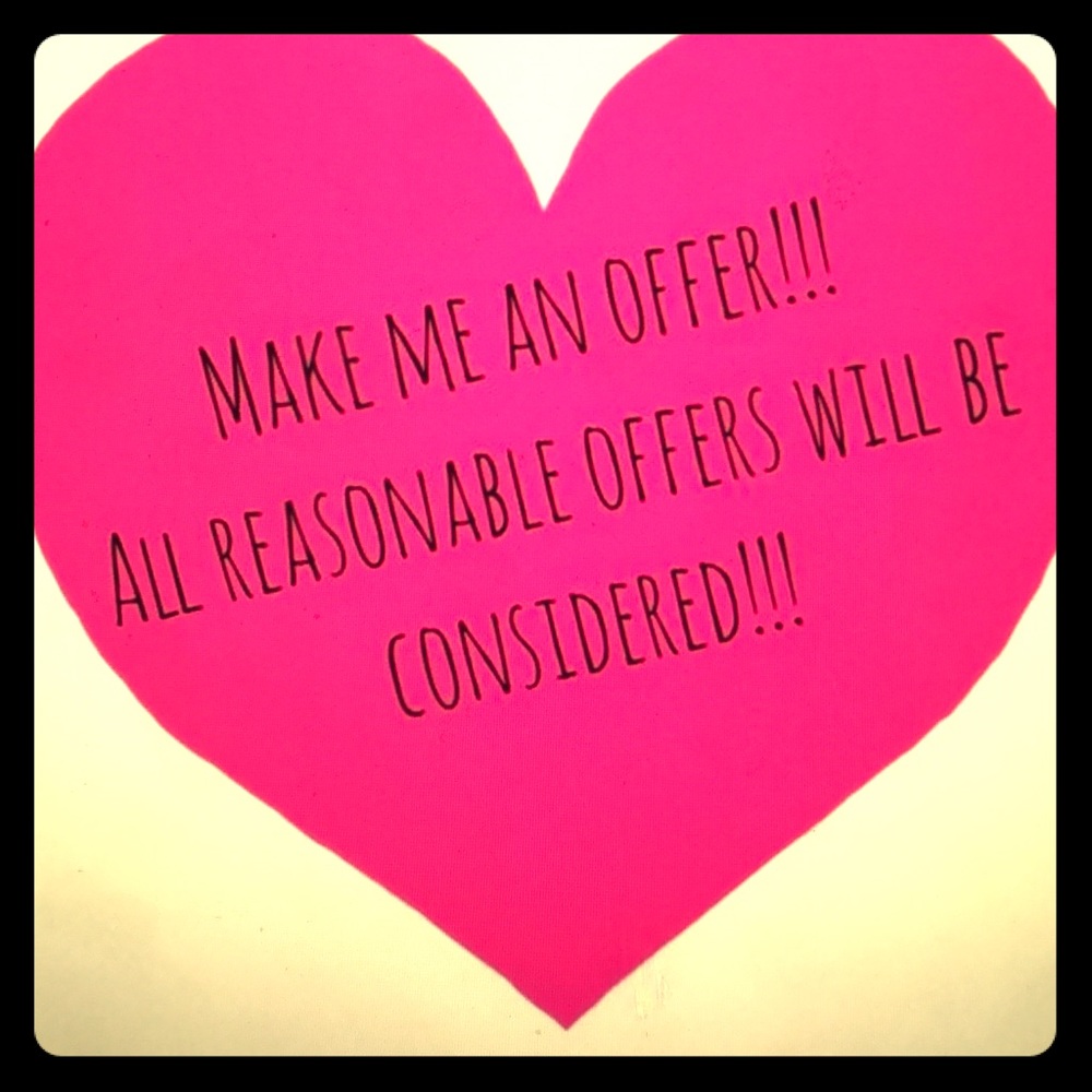 Open to reasonable offers!