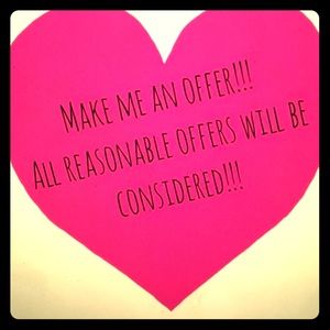 Open to reasonable offers!