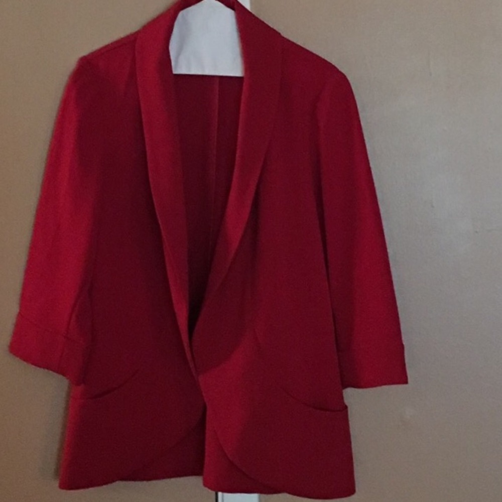 Chico's Red Blazer