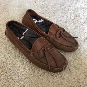 Cole Haan Classic Tan Leather Driving Shoes