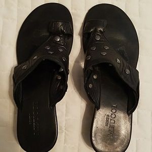 Sesto Meucci Seltz Black sandal