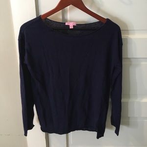 Lilly Pulitzer Navy Alana Sweater
