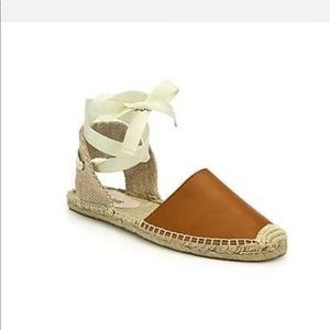 Soludos Tan Tie Up Espadrilles
