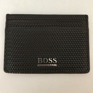 Dark Brown Hugo Boss Card Holder