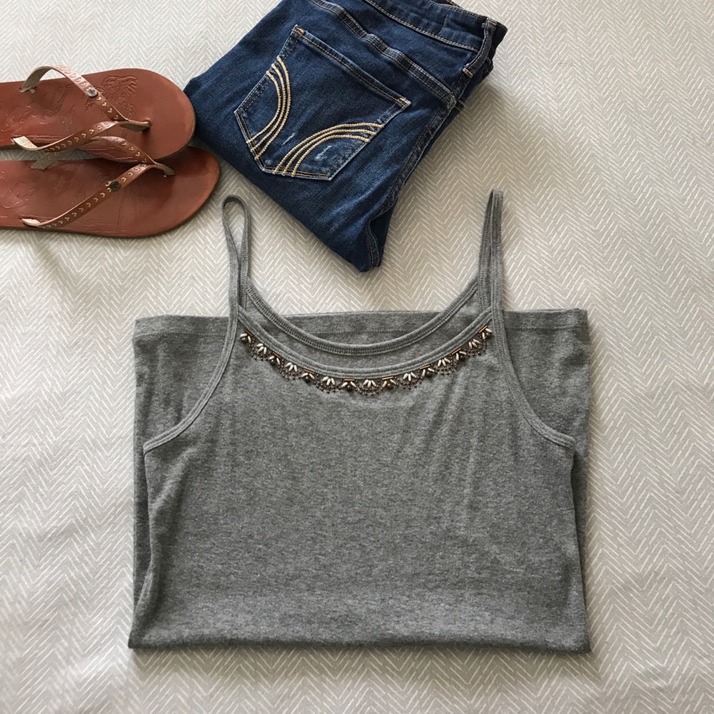 gorgeous beaded tank top