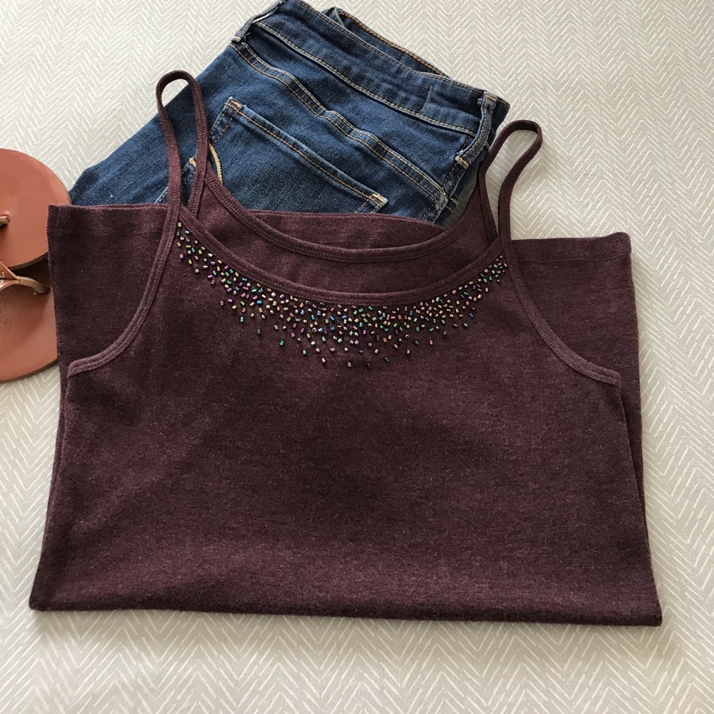 Beautiful beaded tank top