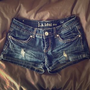 L.A. Idol Jean Shorts!  Very cute!