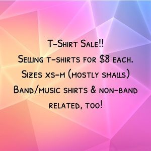 Band shirts