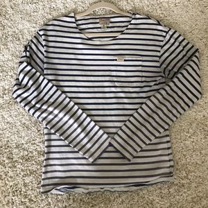 Scotch & Soda Long Sleeve Striped Shirt