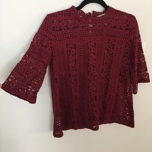 LOFT lace top