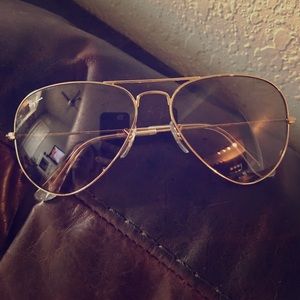 Ray Bans.