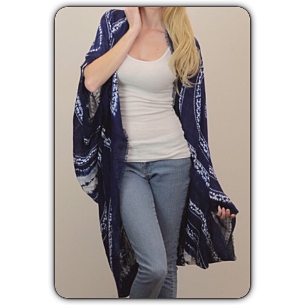 💥HOTSALE💥Boho Kimono Scarf Wrap Cover Up sold - Picture 5 of 7
